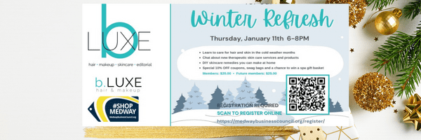 Ivory & Gold Elegant Monimalist December Newsletter Winter Email Banner