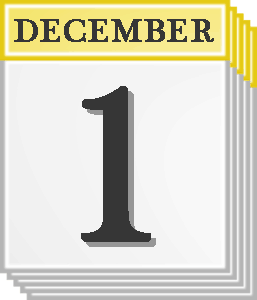December 1 calendar page